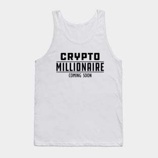 Crypto Millionaire Coming Soon Tank Top